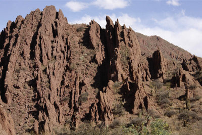 Around Tupiza, Valle de los Machos