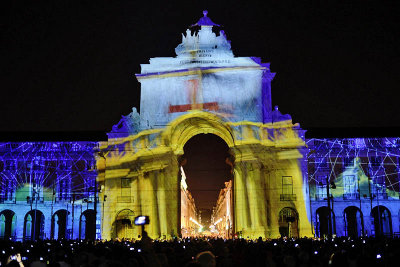 Comrcio Square, Arco light and sound show