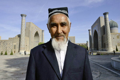 Samarkand, at the Registan