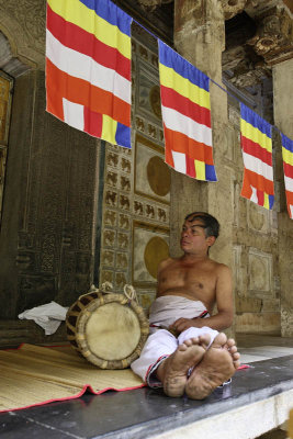 Kandy, at the Temple of the Tooth