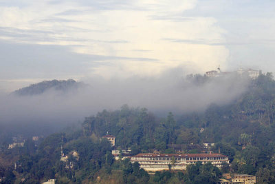 Kandy, the view from our home