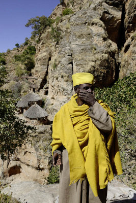 Outside Abba Yohanni Church