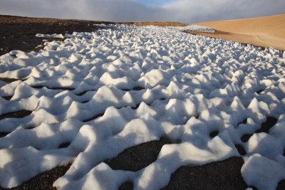 Reserva Eduardo Avaroa, ice field near Hotel Tayka