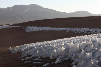 Reserva Eduardo Avaroa, ice field near Hotel Tayka