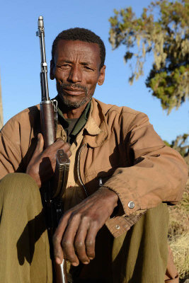 Simien Hotel guard