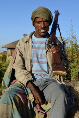 Simien Hotel guard