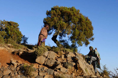 Simien Hotel guards