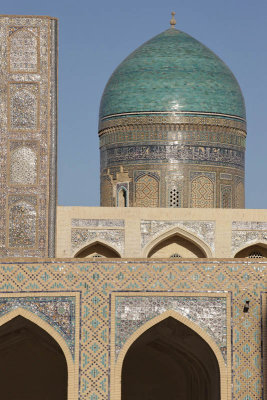 Bukhara, Kalon Mosque and Mir-i-Arab Medressa