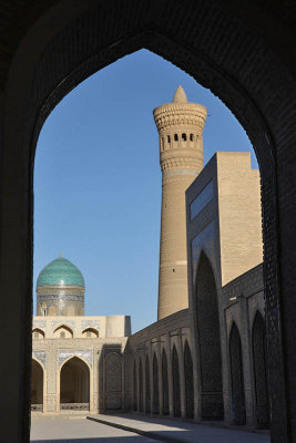 Bukhara, Kalon Mosque and Minaret, Mir-i-Arab Medressa