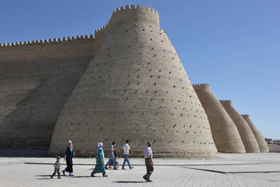 Bukhara, Ark Walls