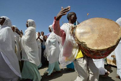 Timkat (Epiphany celebration) at Gondar