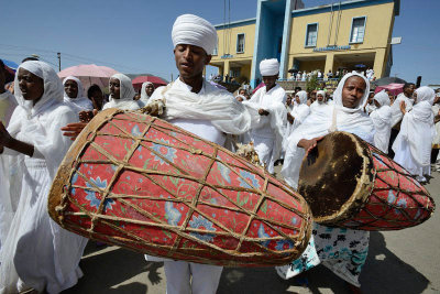 Timkat (Epiphany celebration) at Gondar