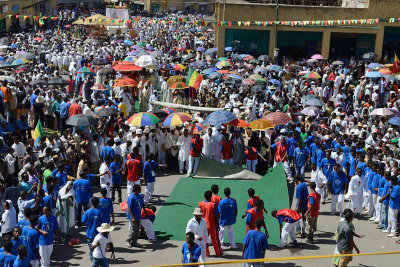 Timkat (Epiphany celebration) at Gondar