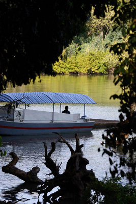 Lake Tana, arriving at Narga Selassie Monastery