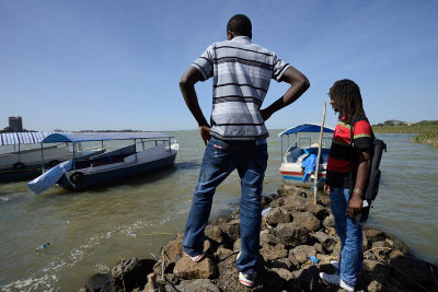 Lake Tana, leaving to Narga Selassie Monastery