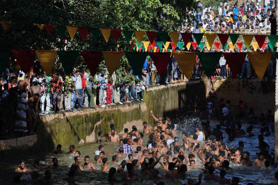 Timkat (Epiphany celebration) at Gondar