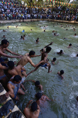 Timkat (Epiphany celebration) at Gondar