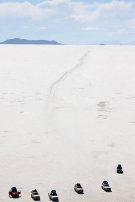 Uyuni Salar from Incahuasi Island