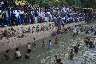 Timkat (Epiphany celebration) at Gondar