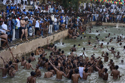 Timkat (Epiphany celebration) at Gondar