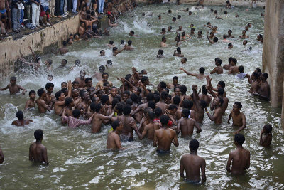 Timkat (Epiphany celebration) at Gondar