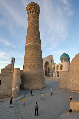 Bukhara, Kalon Minaret and Mir-i-Arab Medressa