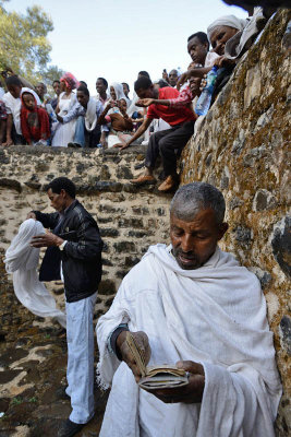 Timkat (Epiphany celebration) at Gondar