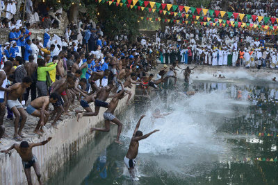 Timkat (Epiphany celebration) at Gondar