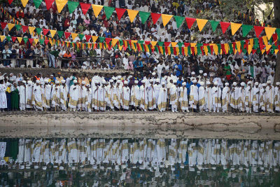 Timkat (Epiphany celebration) at Gondar