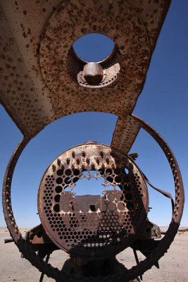 Uyuni, train cemetery