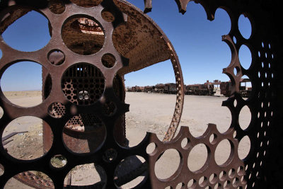 Uyuni, train cemetery