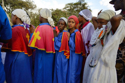 Timkat (Epiphany celebration) at Gondar