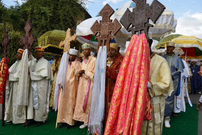 Timkat (Epiphany celebration) at Gondar