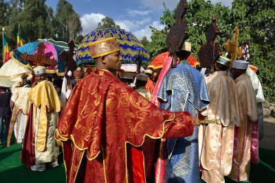 Timkat (Epiphany celebration) at Gondar