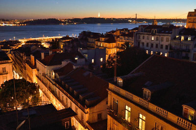 View from the roof bar of Bairro Alto Hotel