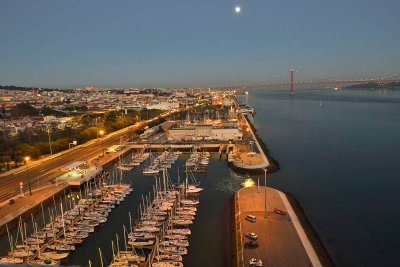 View  from the top of Padro dos Descobrimentos