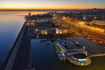 View  from the top of Padro dos Descobrimentos