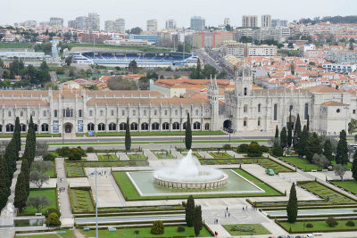 Jernimos from the Padro dos Descobrimentos lookout