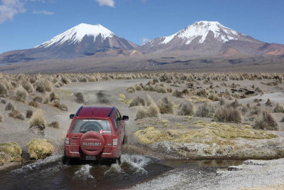 Sajama National Park, on the way to Geyser Field