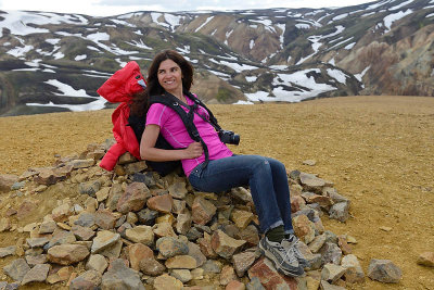 Landmannalaugar, Laugahraun-Brennisteinsalda trail