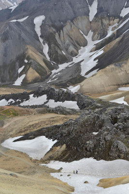 Landmannalaugar, Laugahraun-Brennisteinsalda trail