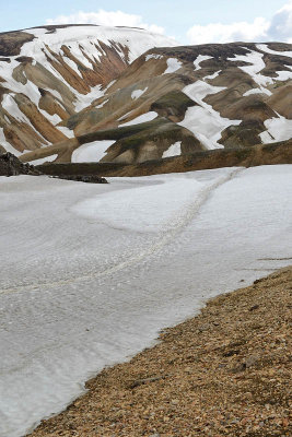 Landmannalaugar, Laugahraun-Brennisteinsalda trail