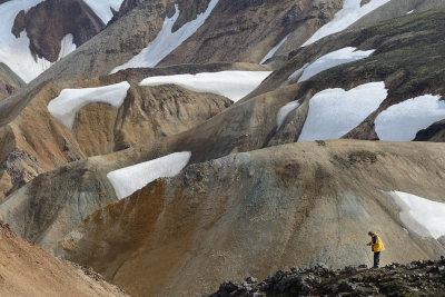 Landmannalaugar, Laugahraun-Brennisteinsalda trail