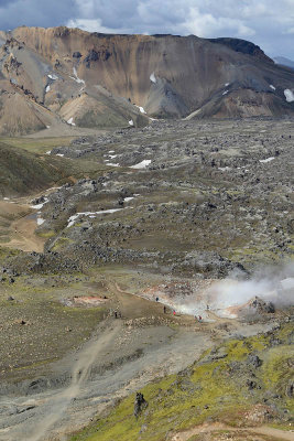 Landmannalaugar, Laugahraun-Brennisteinsalda trail