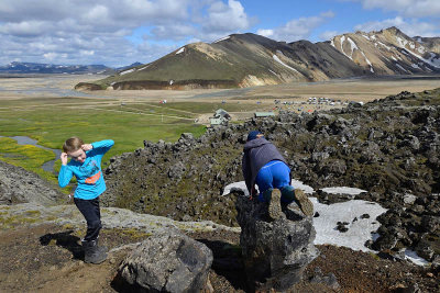 Landmannalaugar, Laugahraun-Brennisteinsalda trail