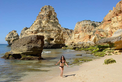 Marinha beach, Portugal