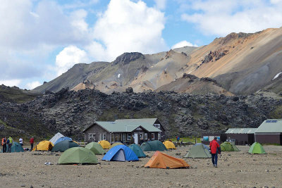 Landmannalaugar camp