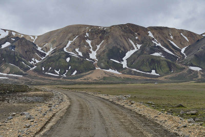 Road F208 near Landmannalaugar