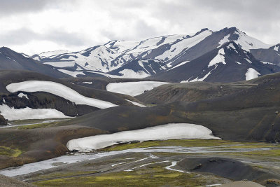 Road F208, from Eldgjá to Landmannalaugar