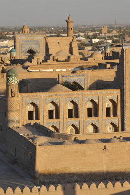 Khiva, view from Kuhna Ark